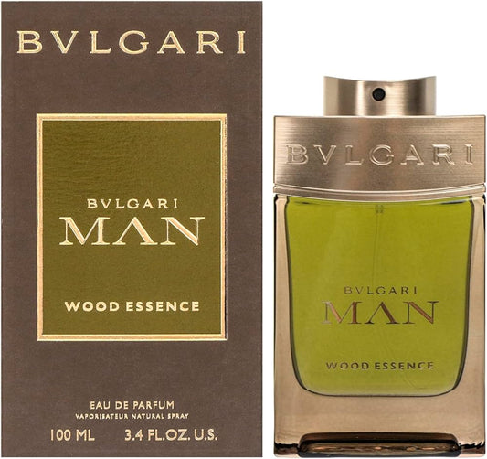 Estuche Bulgari Man Wood Essence (perfume 100 ml + Mini)
