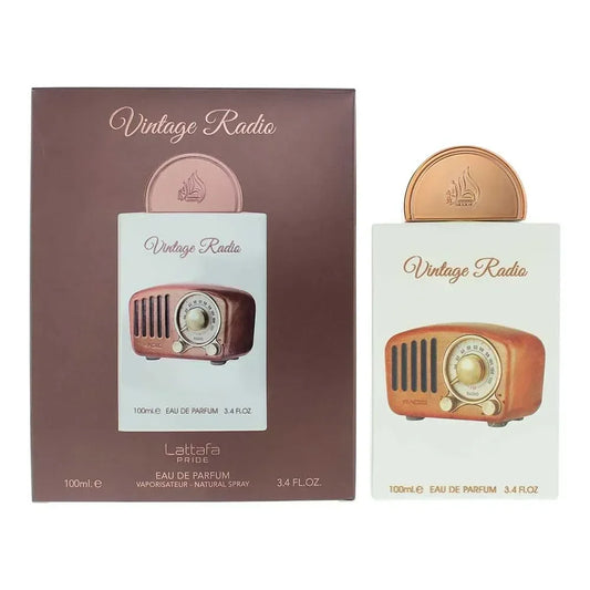 Estuche Lattafa Pride Vintage Radio 3 pzs
